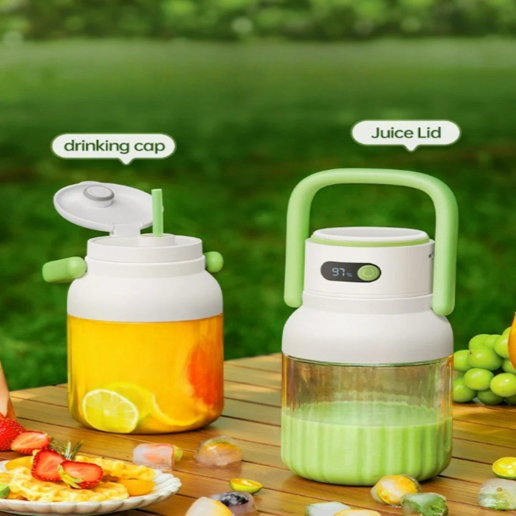 Avtoit | 12-Blade Wireless Compact Travel Smoothie Blender