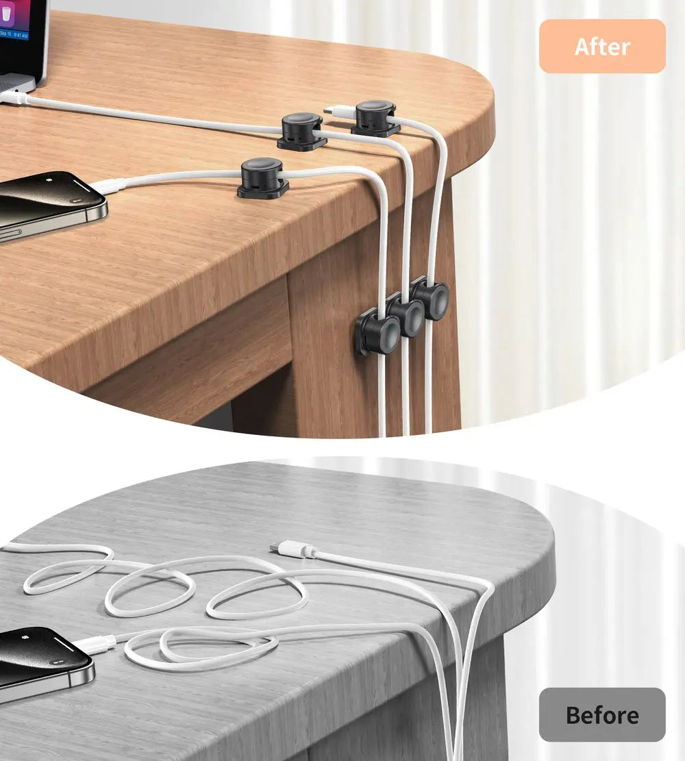 Avtoit | 12 pieces magnetic cable clips