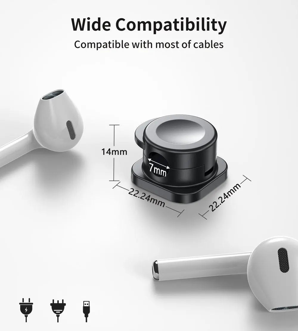 Avtoit | 12 pieces magnetic cable clips