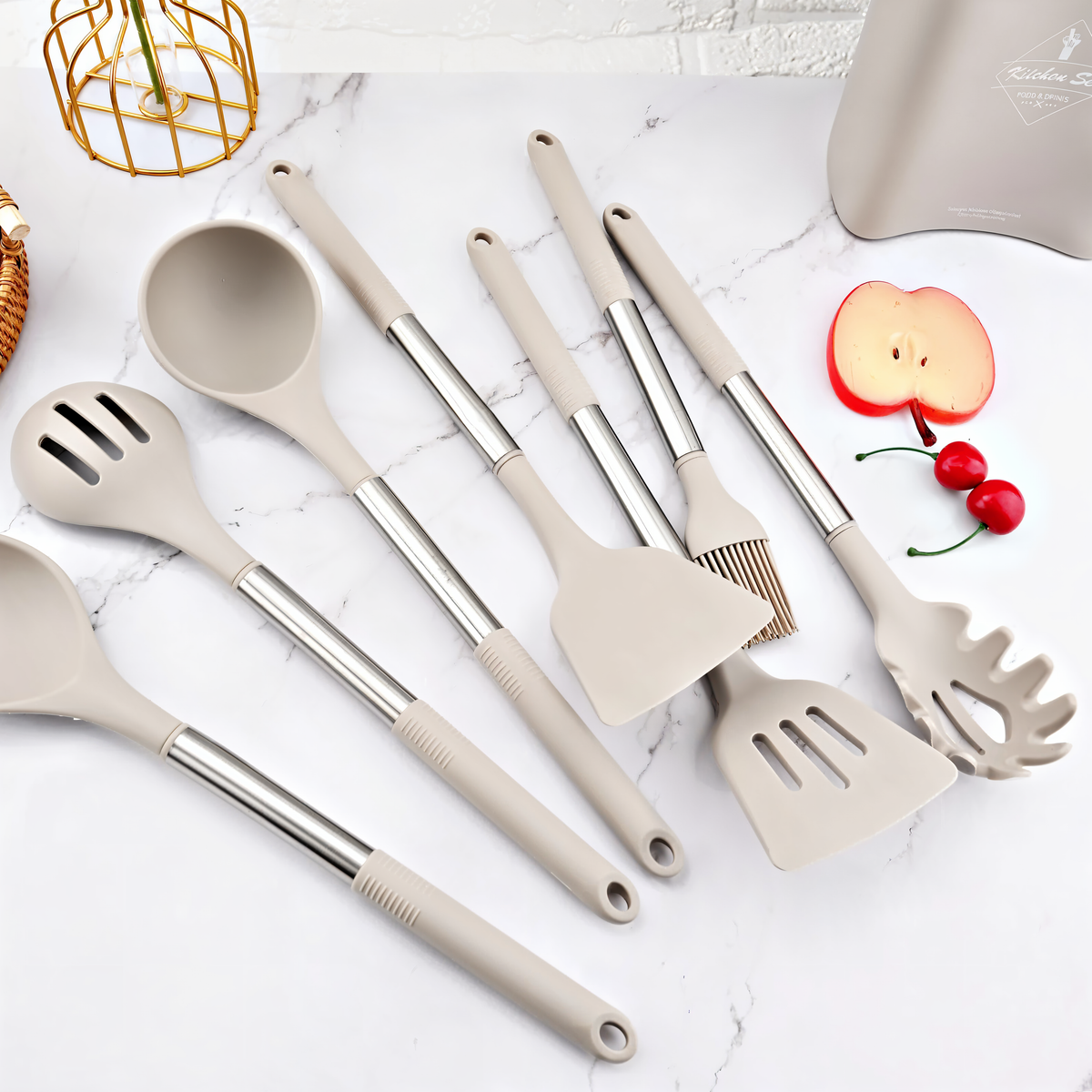 Avtoit | 12-Piece Silicone Kitchen Utensil Set – Culinara Pro