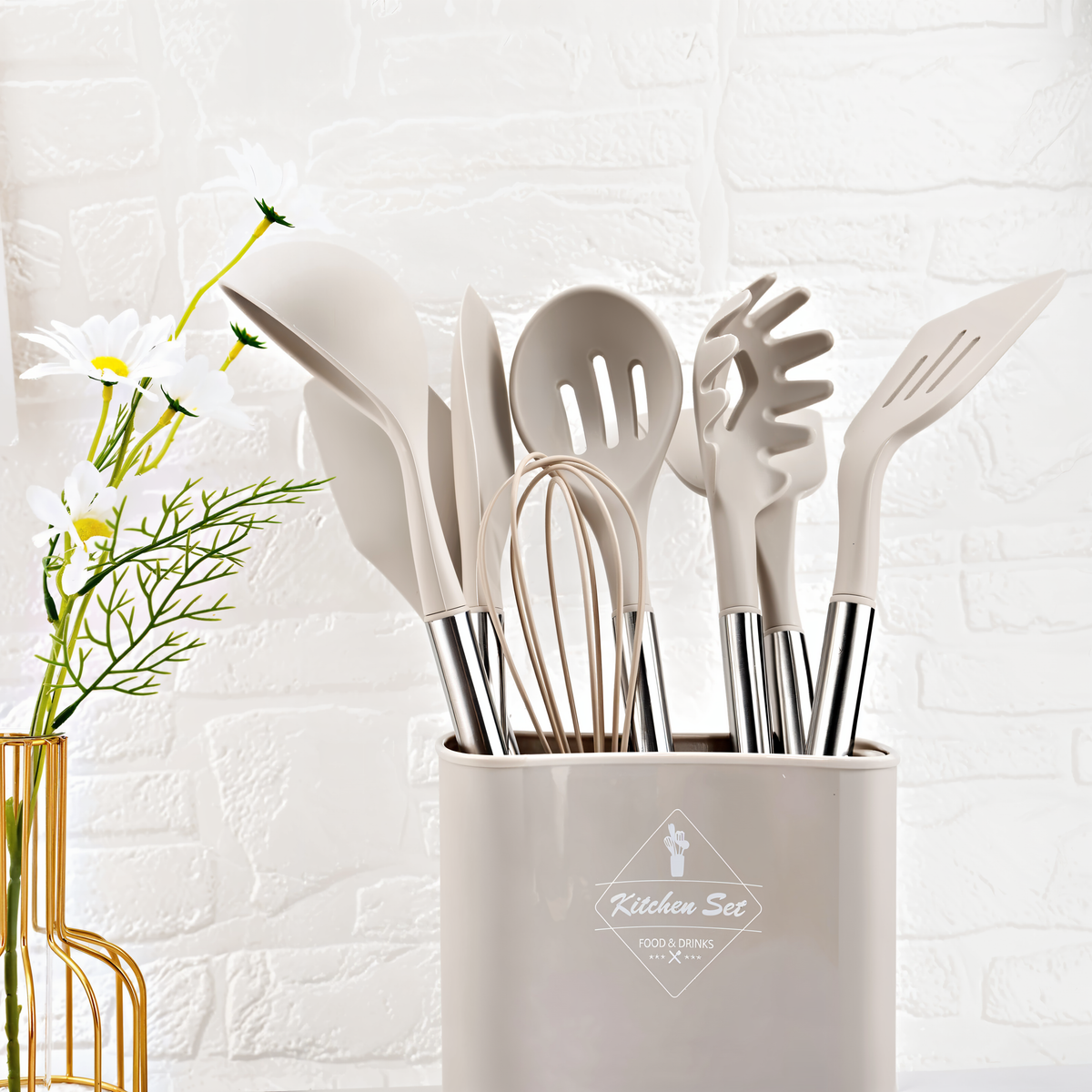 Avtoit | 12-Piece Silicone Kitchen Utensil Set – Culinara Pro