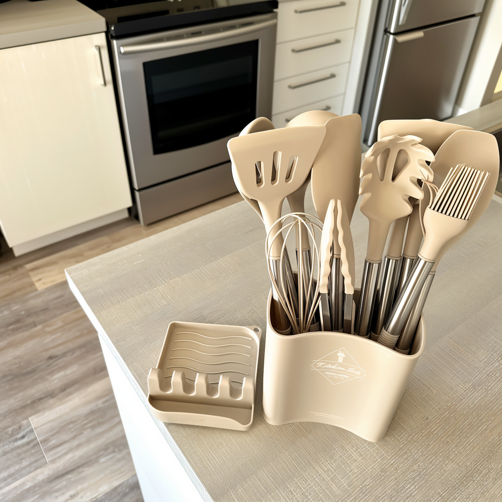 Avtoit | 12-Piece Silicone Kitchen Utensil Set – Culinara Pro