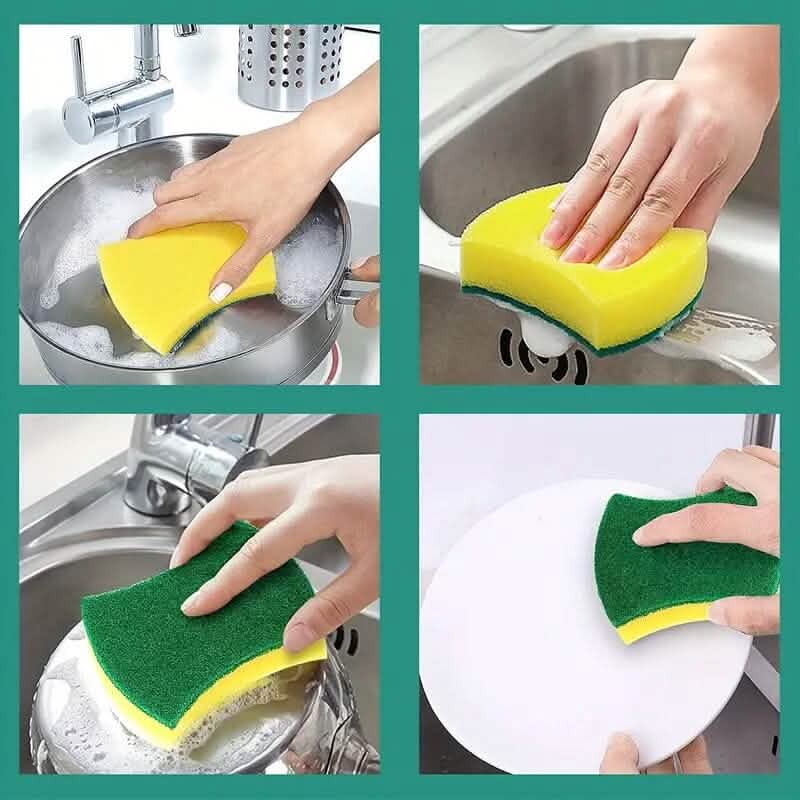 Avtoit | 12-piece: Ultra-fine microfiber kitchen cleaning sponge
