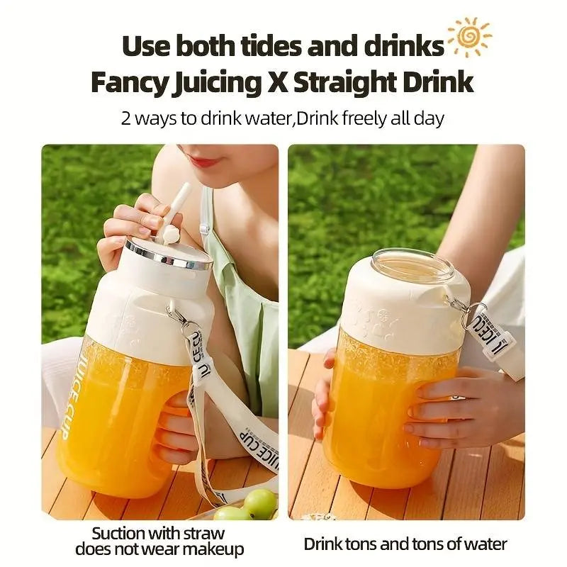 Avtoit | 1200ml portable fruit juice blender – Blend & drink at picnic or workout