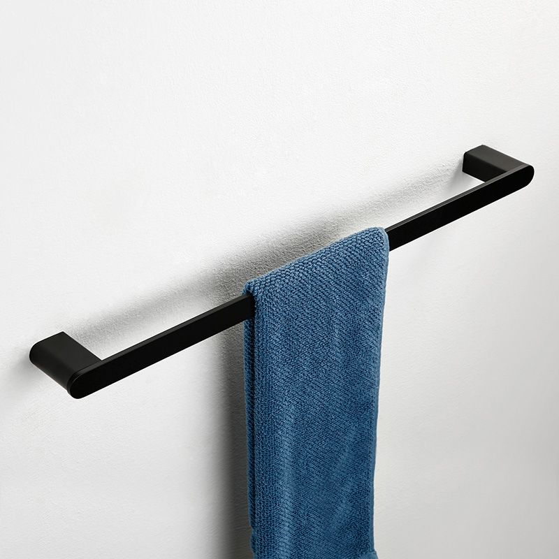 Avtoit | Contemporary bathroom accessory single piece or in set made of black metal