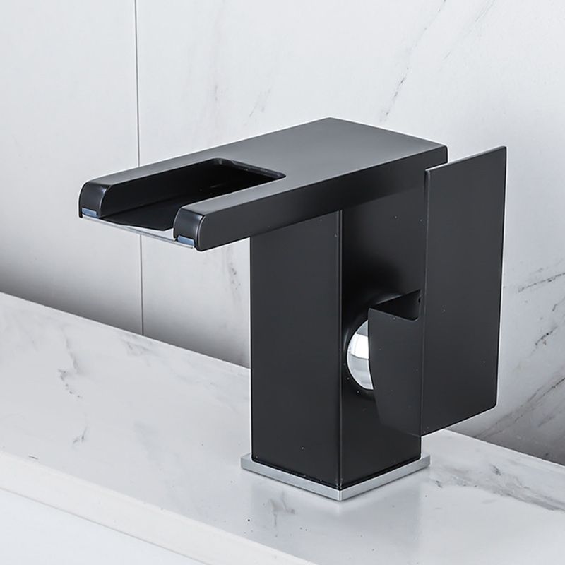 Avtoit | Contemporary Sink Faucet Solid Color Low Arc Bathroom Sink Faucet