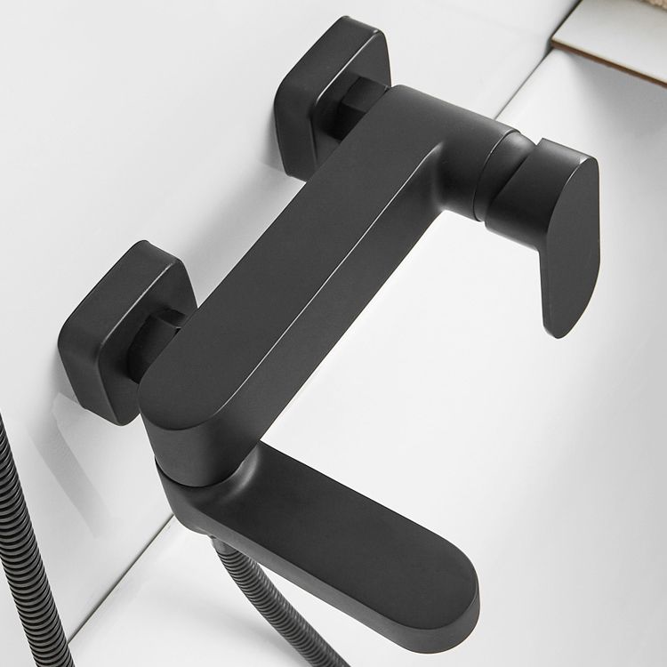Avtoit | Modern Wall-Mounted Bathtub Faucet Trim Metal Single-Lever Bathtub Faucet Trim