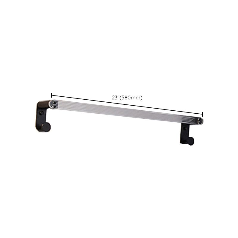 Avtoit | Modern bathroom accessory set bath shelf/towel holder & bathrobe hooks included