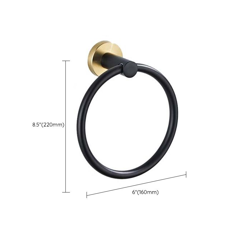 Avtoit | Traditional Bathroom Hardware Accessory Set Towel Ring/Bathrobe Hook/Towel Bar