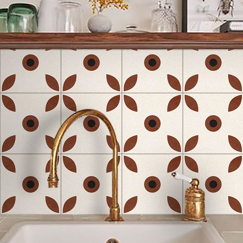 Avtoit | Indoor Vinyl floor floral pattern peel and stick waterproof square vinyl floor