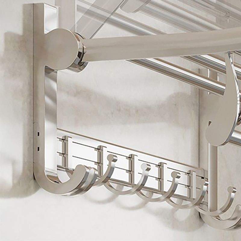 Avtoit | Modern Polished Chrome Bathroom Accessories Set Bath Shelf/Towel Holder/Paper Holder included