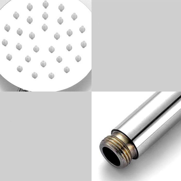 Avtoit | Round Shower Head Stainless Steel 3 Sprays Wall Mounted Hand Shower