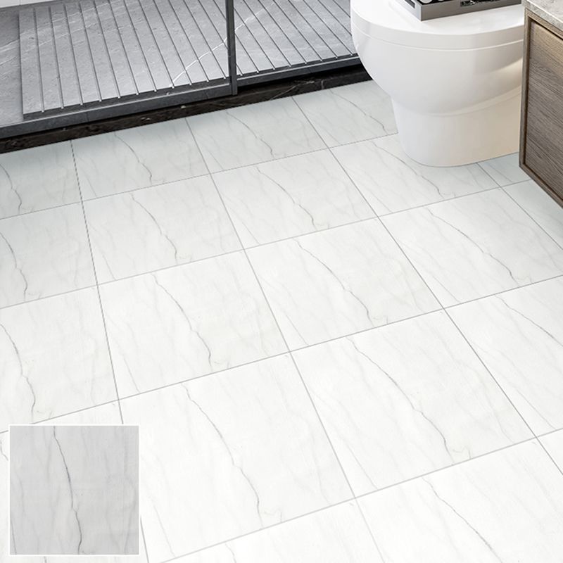 Avtoit | Square Bathroom PVC Flooring 12" x 12" x 0.07 mm Peel and Stick Vinyl Flooring