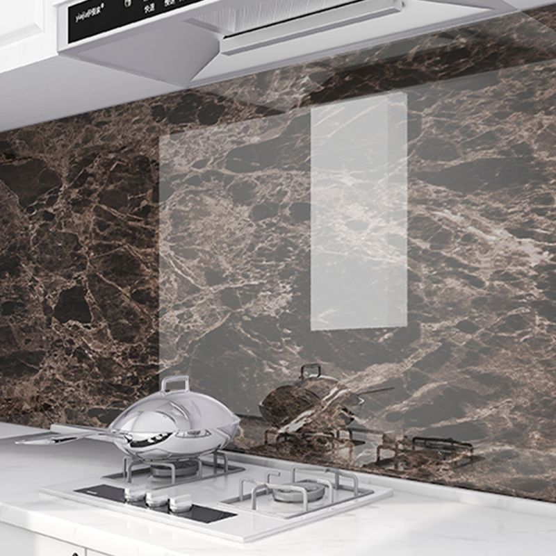Avtoit | 23.6" Rectangular Single Plate PVC Peel and Stick Tile for the Kitchen