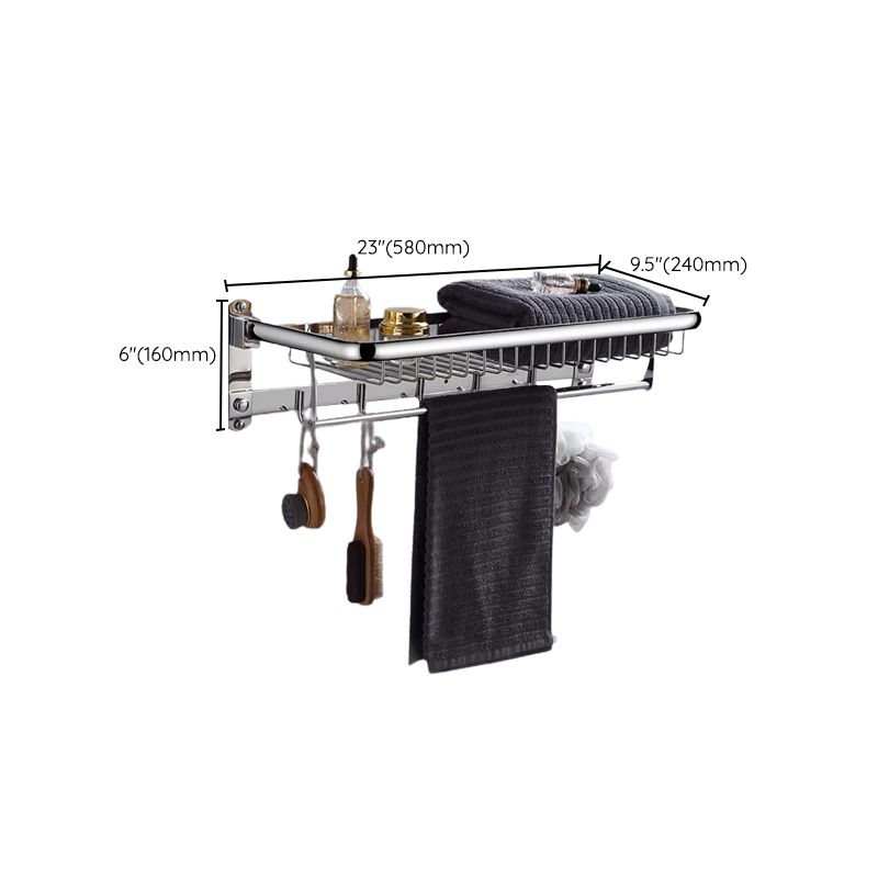 Avtoit | Modern Stainless Steel Bathroom Set Paper Holder Bathroom Shelf Bathroom Accessories