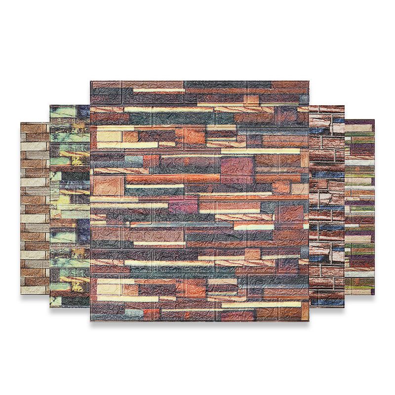 Avtoit | 3D embossing interior wall panel self-adhesive square wall panel