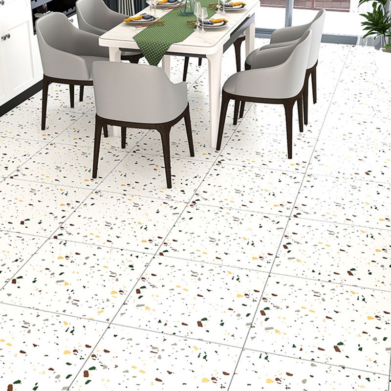 Avtoit | Home Vinyl flooring Peel and Stick Marble look square PVC floor coverings for the living room