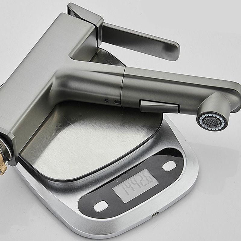 Avtoit | Contemporary Container Faucet Lever Handles Low Arc Copper Container Faucet