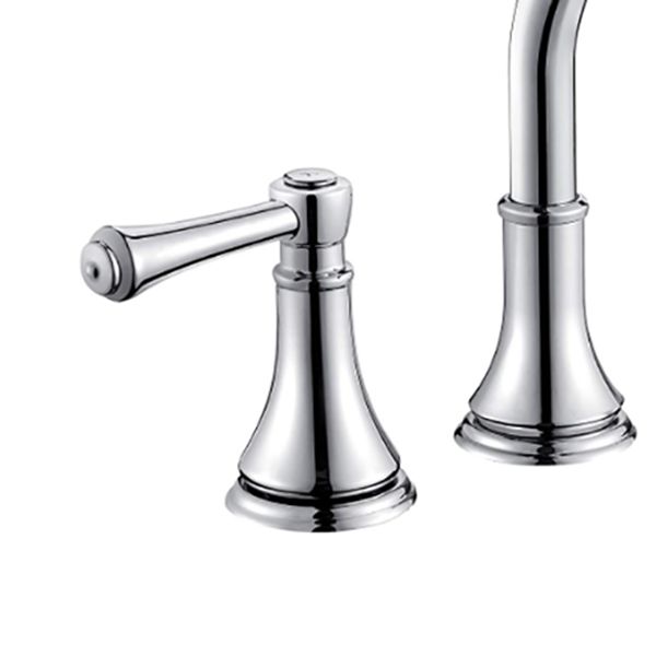 Avtoit | Modern Sink Faucet Widespread Faucet with 2 Handles and 3 Holes