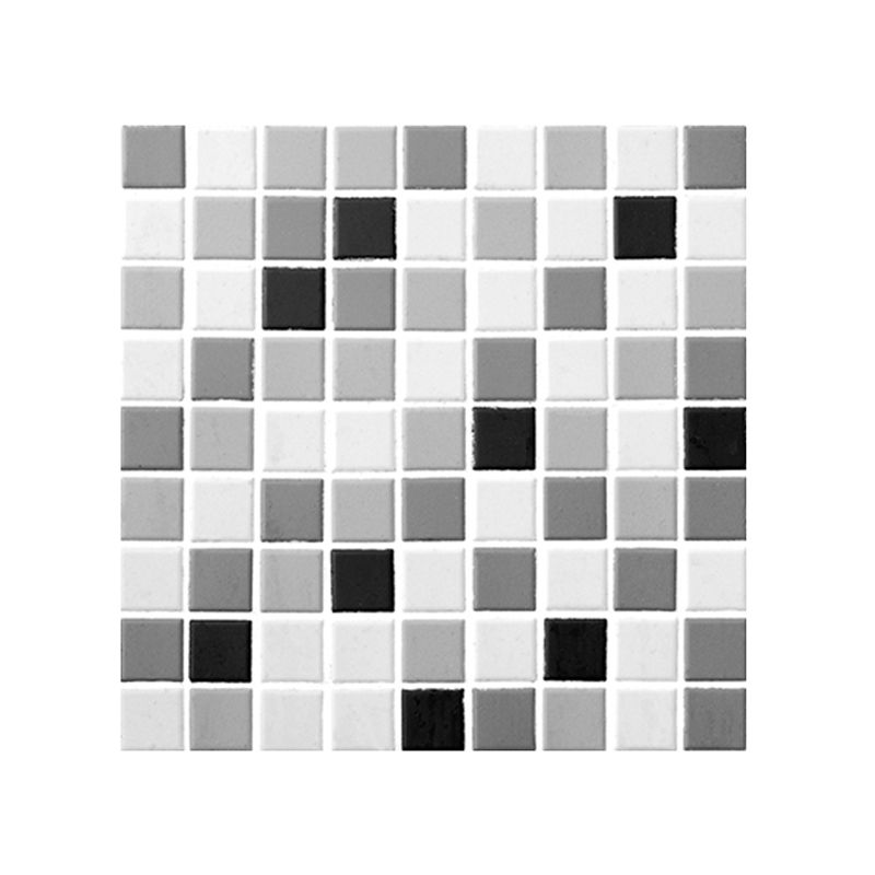 Avtoit | Tile Stripping & Gluing Square Mosaic PVC Stain Resistant Stripping and Gluing Plates for Shower 5 Pack