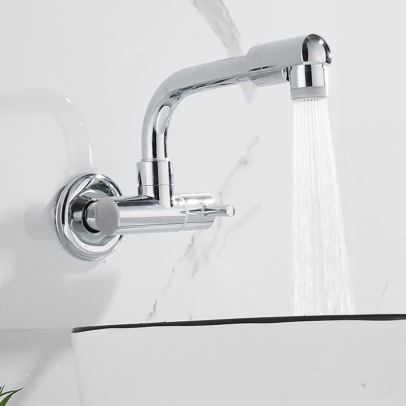 Avtoit | Wall-mounted metal bathtub filler with low arc waterfall bathtub faucet