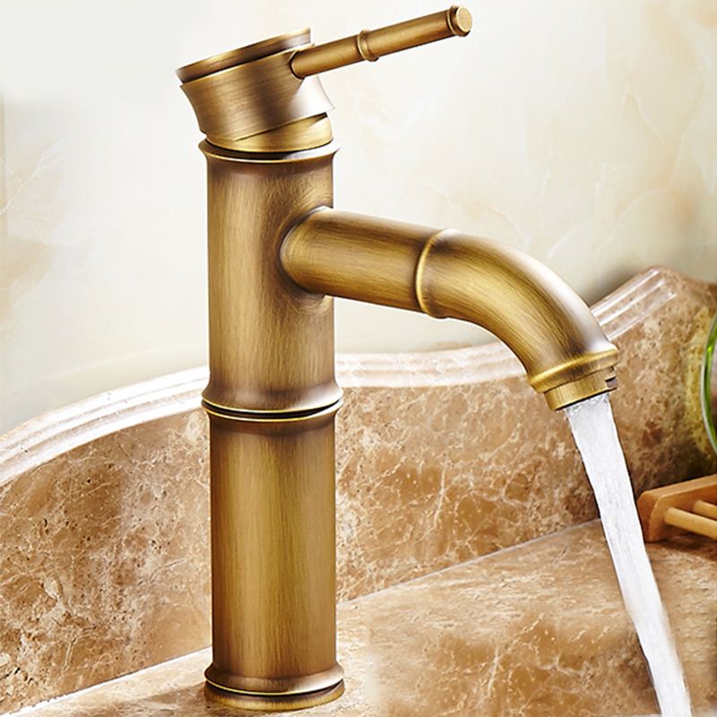 Avtoit | Country style single hole basin faucet with a lever handle