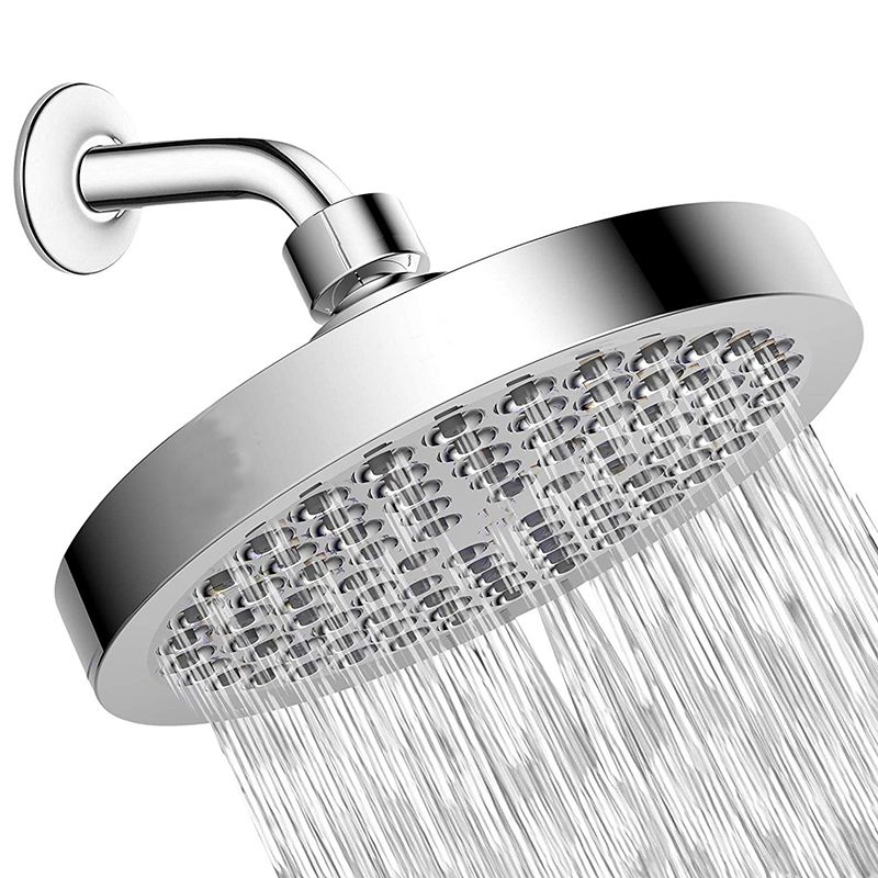 Avtoit | Contemporary round fixed wall shower head Silver shower head