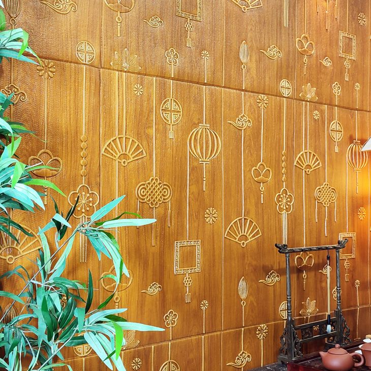 Avtoit | Contemporary Wall Panels Self-Adhesive Waterproof Cartoon 3D Print Wall Covering