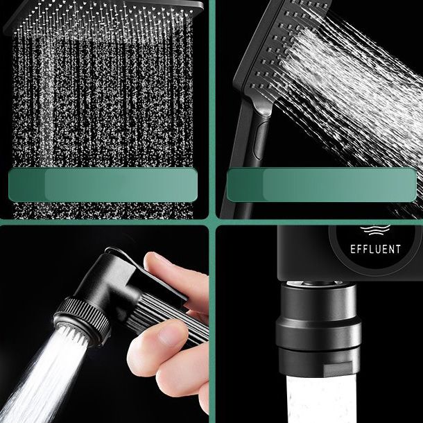 Avtoit | Modern adjustable water flow shower faucet shower hose shower system on the wall