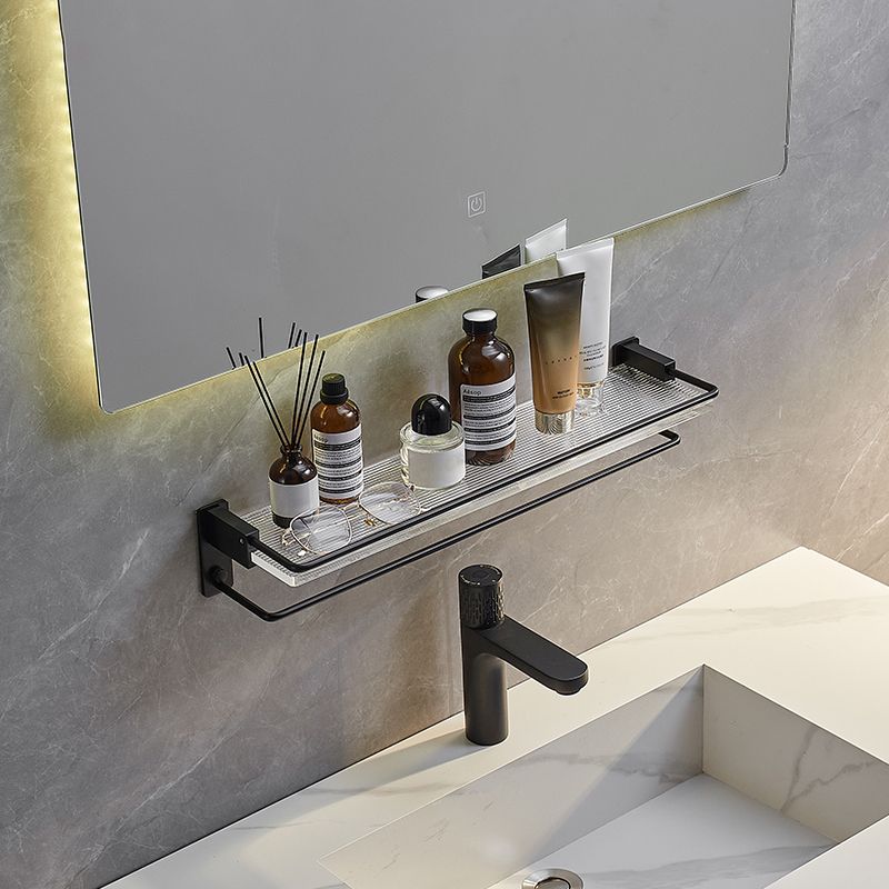 Avtoit | Modern bathroom accessory set bath shelf/towel holder & bathrobe hooks included