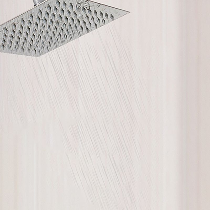 Avtoit | Contemporary Shower Combo Fixed Shower Head Stainless Steel Wall Mount Square Shower Head
