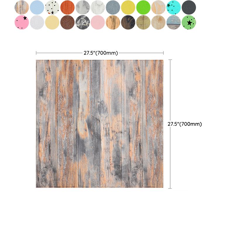 Avtoit | PVC Wall Paneling Smooth Wall Indoor Living Room Planks Set of 2