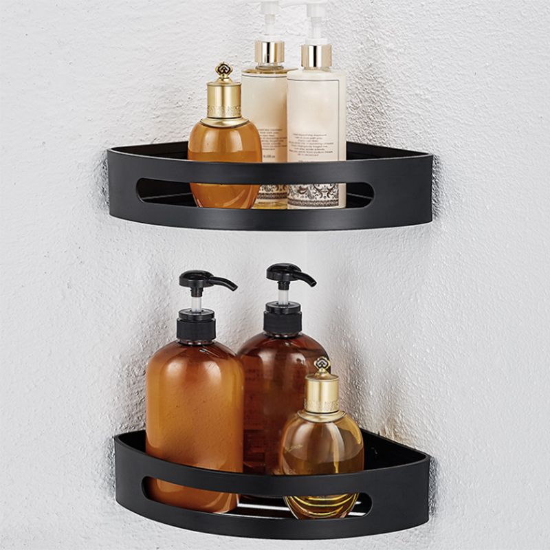 Avtoit | Modern black bathroom accessories set towel holder bathroom shelf bathroom faucet set