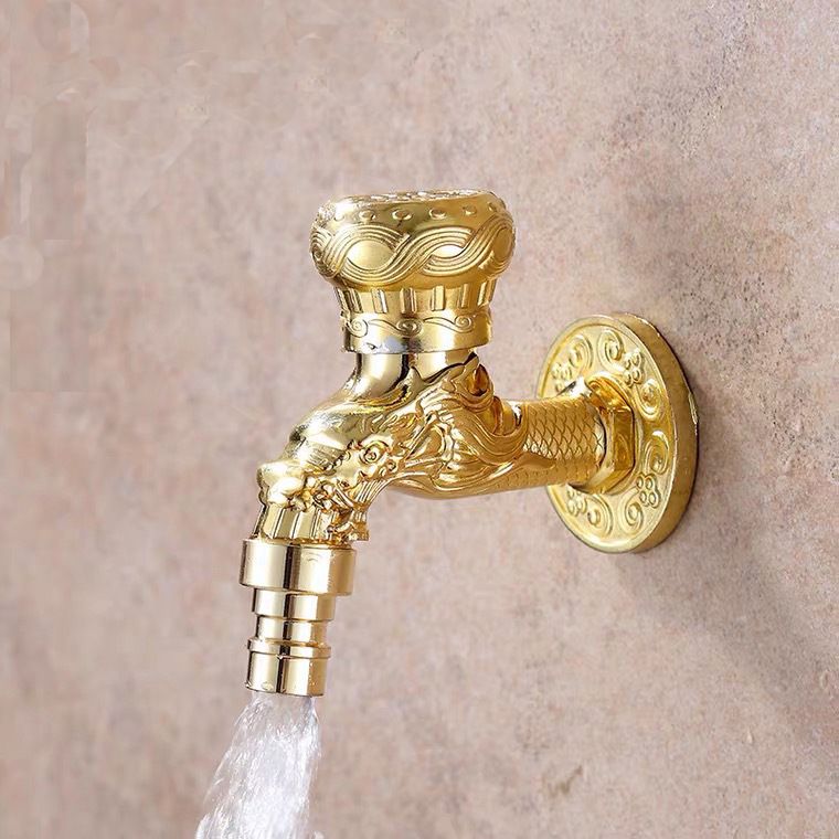 Avtoit | Vintage Classic Basin Mixer Zinc Single Lever Dragon Engraving Wall Mounted Tap
