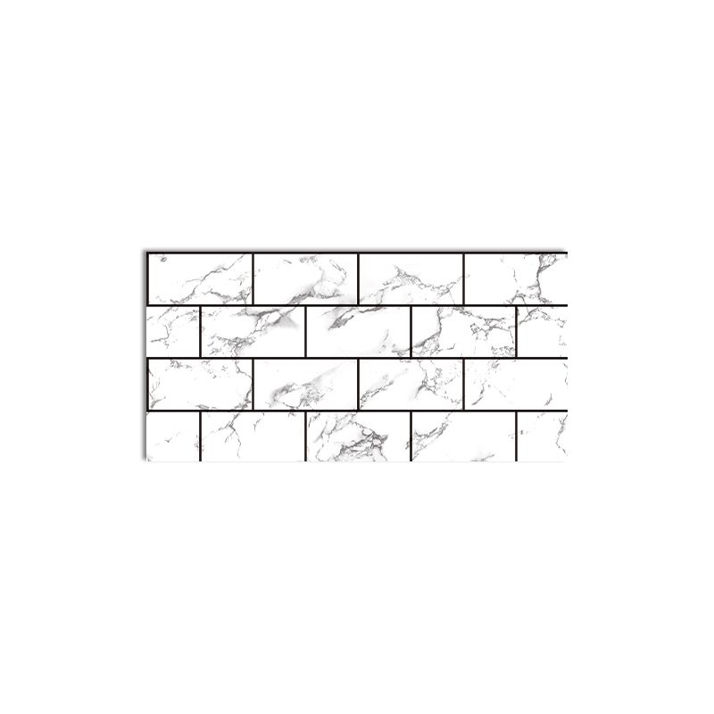 Avtoit | Modern Peel and Stick Tile PVC Rectangular 10 Pack Peel & Stick Field Tile for the Kitchen