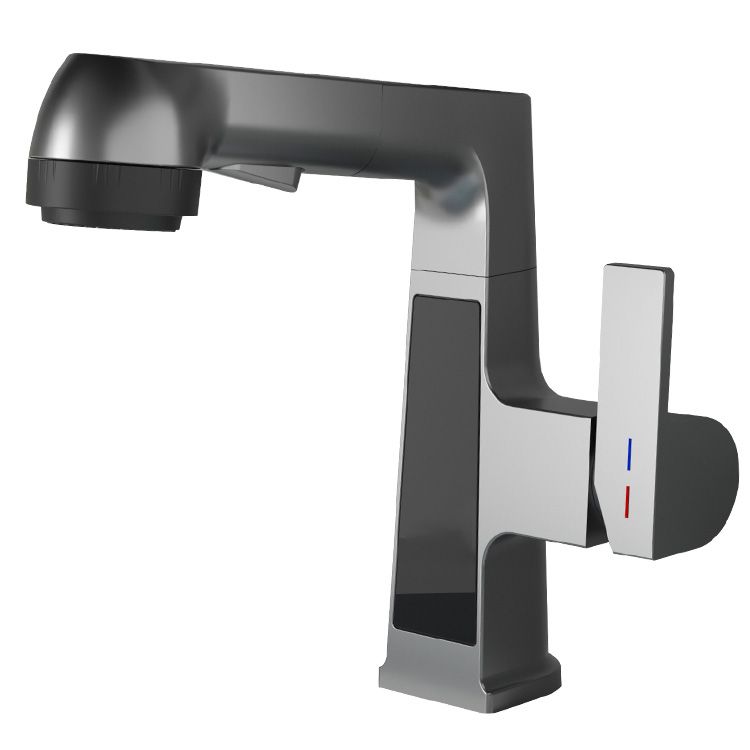 Avtoit | Modern Sink Faucet Pull-Down Lever Handle Brass Faucet Bathroom