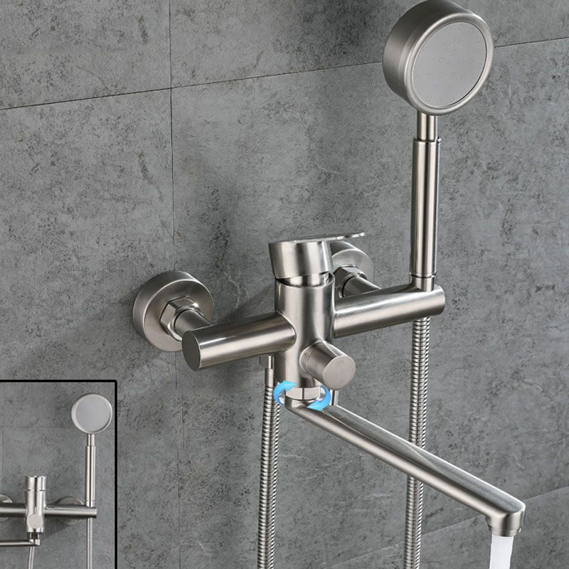 Avtoit | Bathroom Bathtub Faucet Lever Handheld Shower Bathtub Faucet