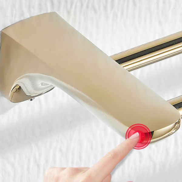 Avtoit | Traditional Bathroom Fixtures Gold Bathroom Shelf Bathroom Accessory Set