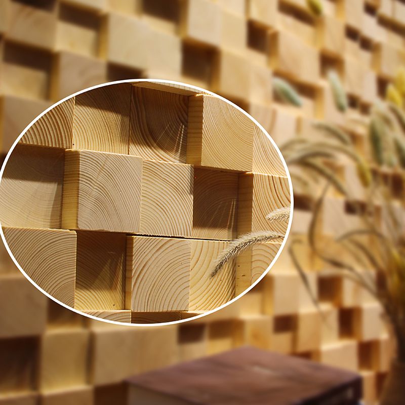 Avtoit | Wood Mosaic Cladding Shiplap Glue Contemporary Interior Wall Cladding