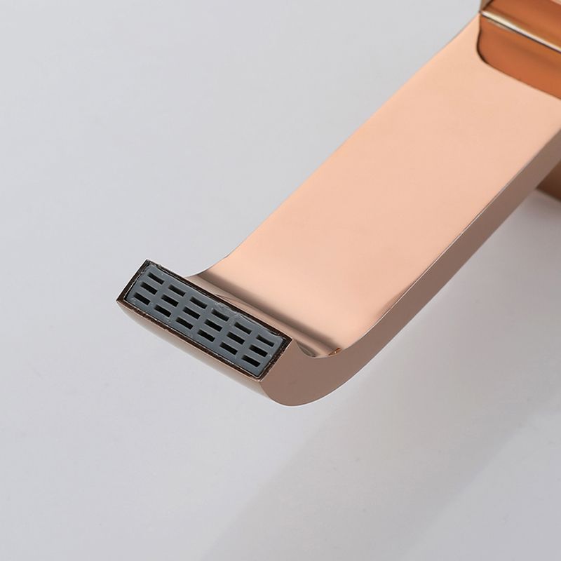 Avtoit | Contemporary Wall Mounted Bathroom Faucet Handle Knob Solid Brass Square Faucet