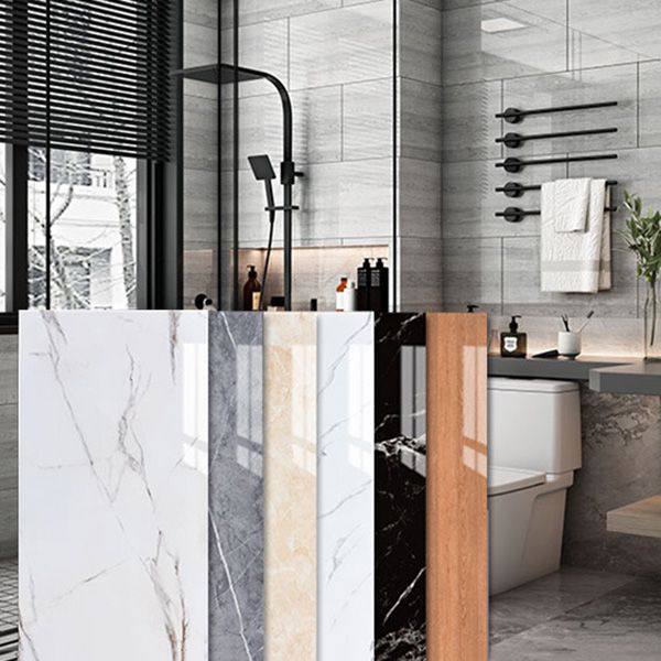 Avtoit | Single Tile Peel and Stick Tile Plastic Peel and Stick Tile with Rectangular Shape