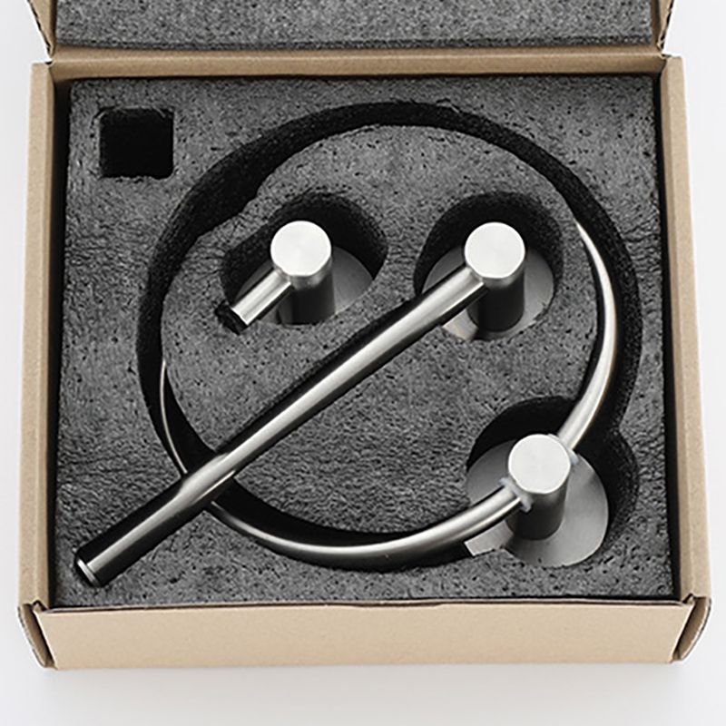 Avtoit | Stainless Steel Bathroom Set 3-piece Modern Style Simple Bathroom Accessories Set