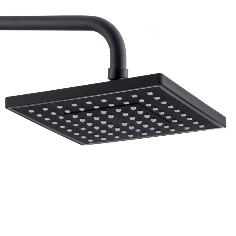Avtoit | Contemporary Style Shower Head Plastic Fixed Shower Head in Round and Square Shape