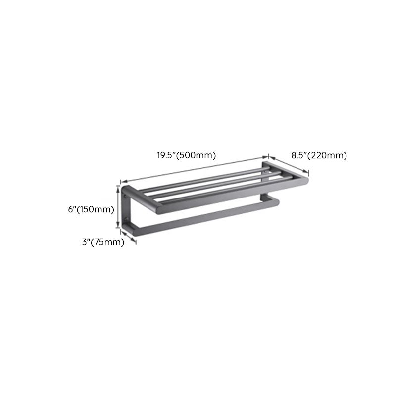 Avtoit | Modern Stainless Steel Towel Ring Bathroom Set Bathroom Shelf Bathroom Accessories Set