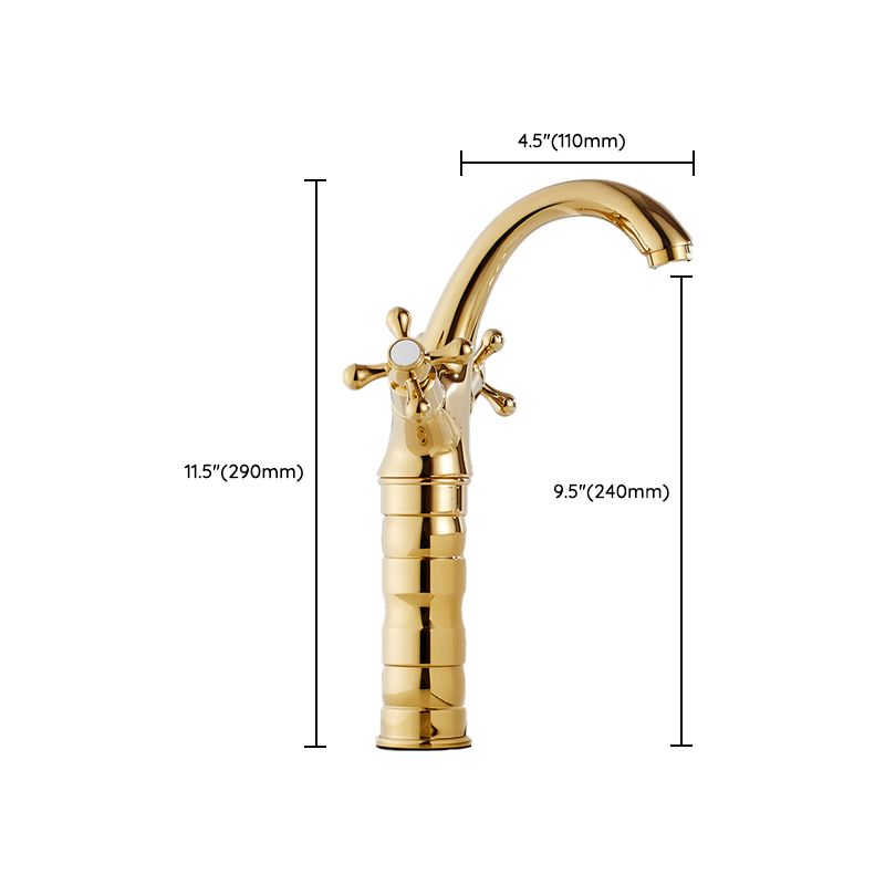 Avtoit | Vintage Wide Spread Bathroom Faucet Industrial Lever Sink Faucet