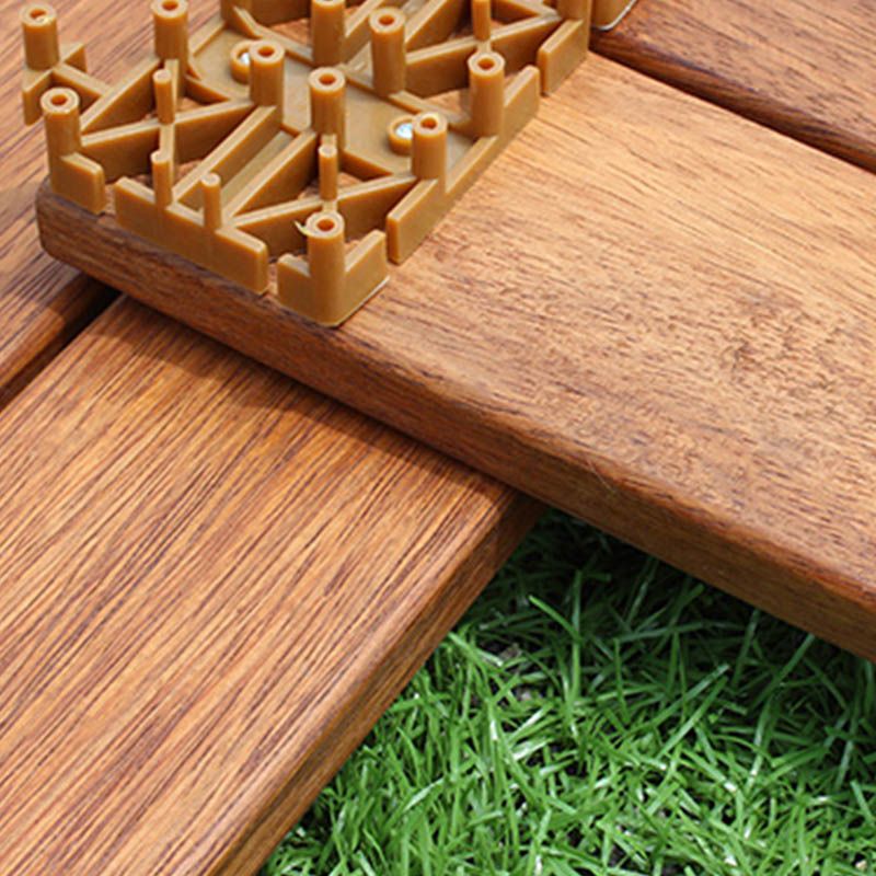 Avtoit | Basic Wood Tile Set Composite Layable Patio Tiles