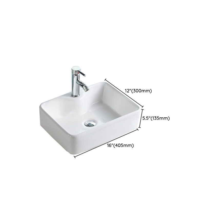 Avtoit | Porcelain Washbasin Modern Simple Wash Bowl Bathroom Sink