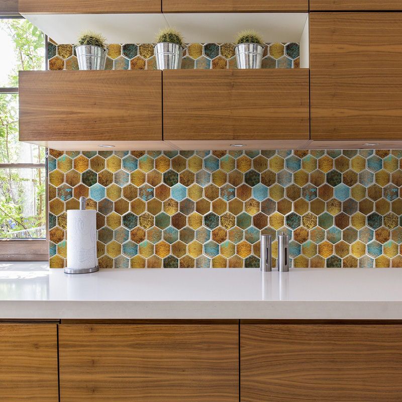 Avtoit | Tile Stripping & Gluing Plastic Waterproof Hexagonal Tile Stripping & Gluing for Shower