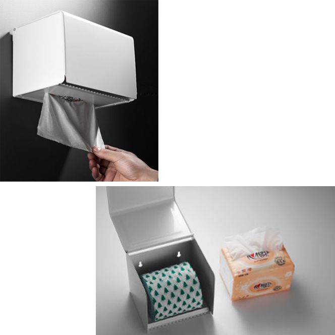 Avtoit | Aluminium Bathroom Accessories Set Modern White Bathroom Accessories Set
