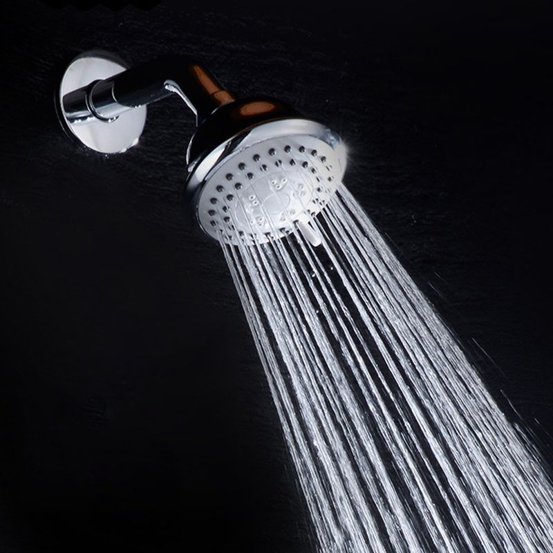 Avtoit | Round shower head made of stainless steel in silver wall-mounted shower head